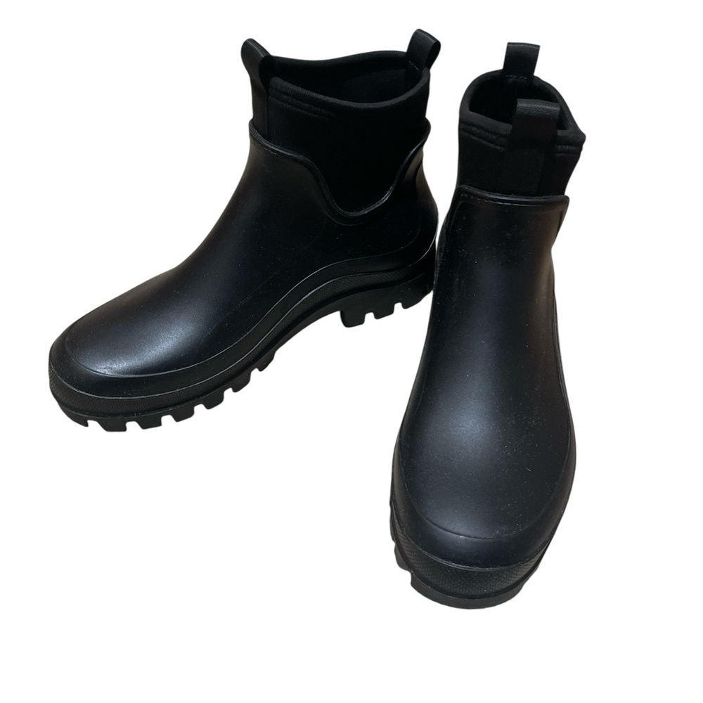 Universal Thread Black Winter Rain Boots - image 1
